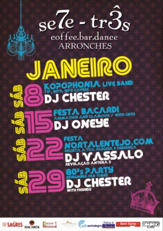 8 de Janeiro @ Bar Se7e-Tr3s  - Arronches