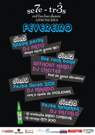 12 de Fevereiro @ Bar Se7e-Tr3s - Arronches